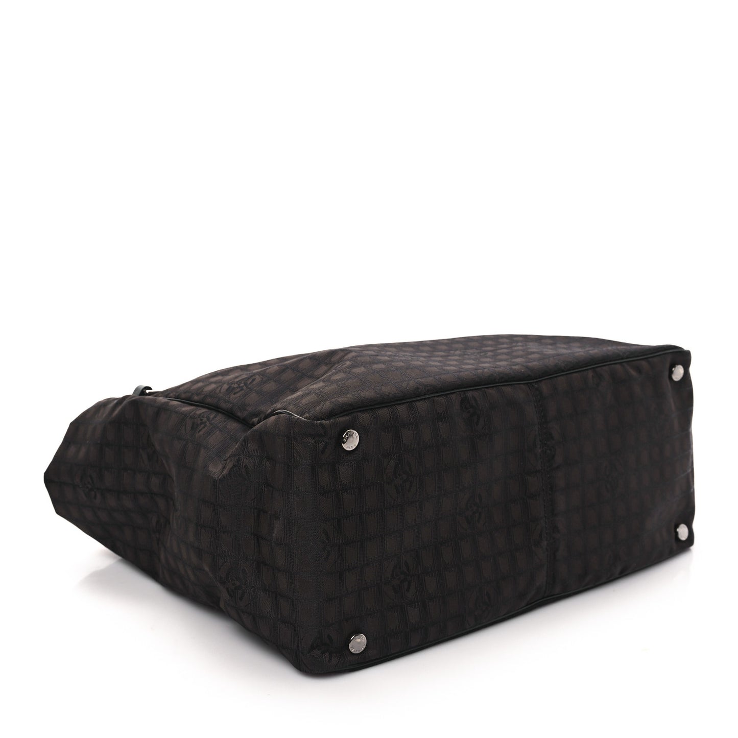 Nylon Travel Convertible Tote Black