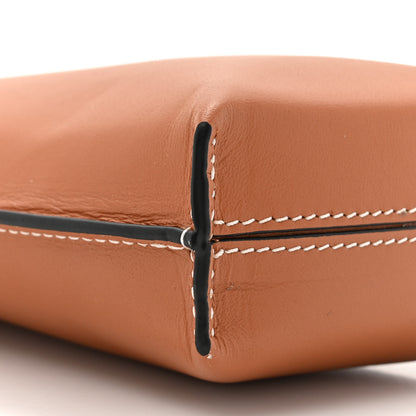 Loewe Smooth Calfskin Anagram Phone Pouch Tan 10 of 11