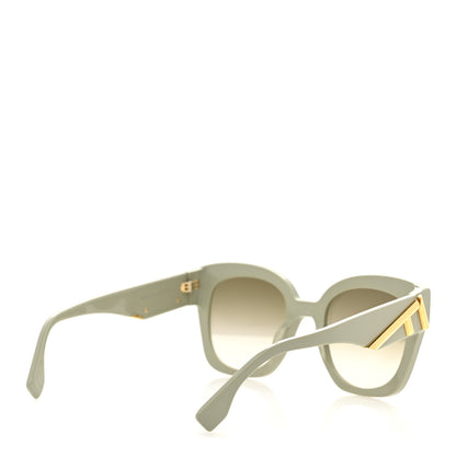 Fendi Acetate Sunglasses FE40098I Light Green 4 of 7