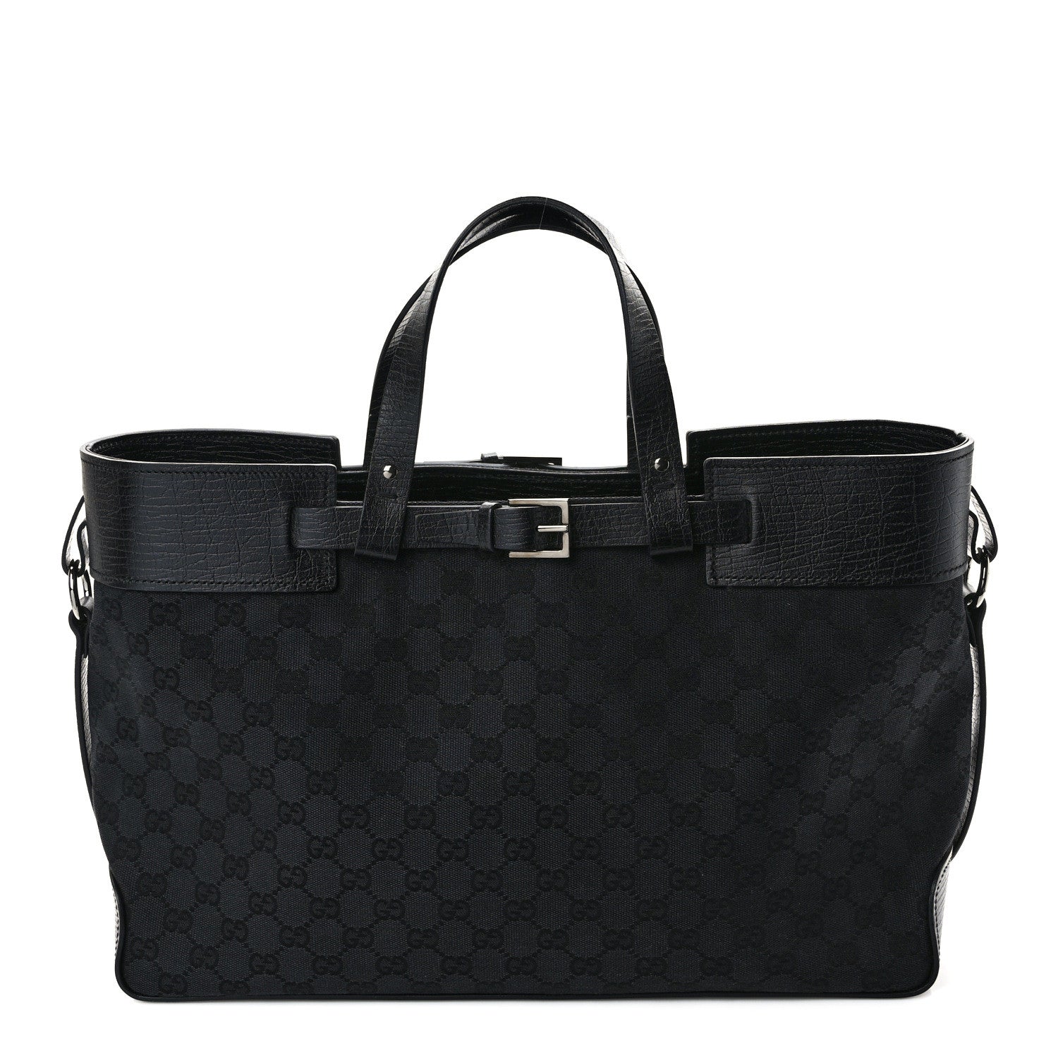 Gucci Monogram Large Tote Black 1 of 11