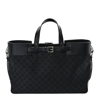 Gucci Monogram Large Tote Black 1 of 11