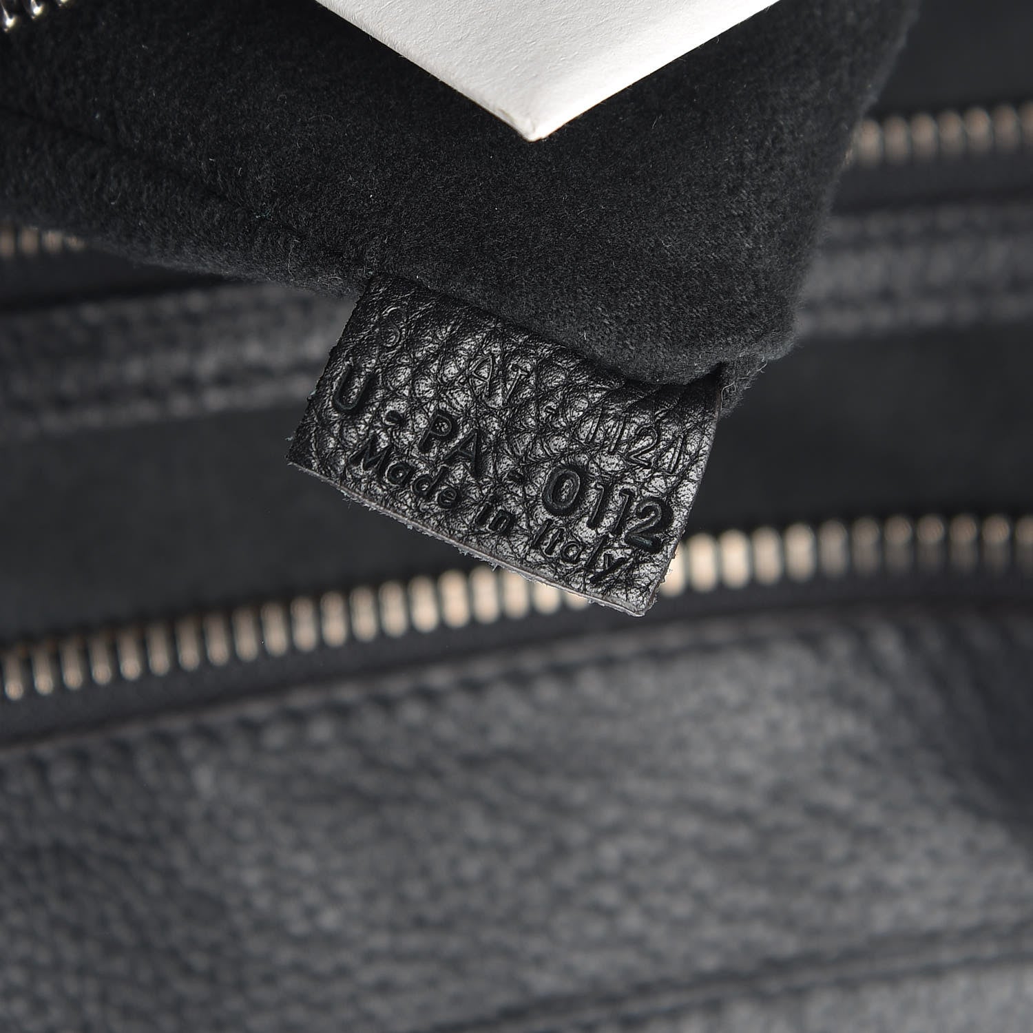 Celine Drummed Calfskin Mini Luggage Black 7 of 14