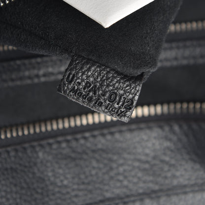 Celine Drummed Calfskin Mini Luggage Black 7 of 14