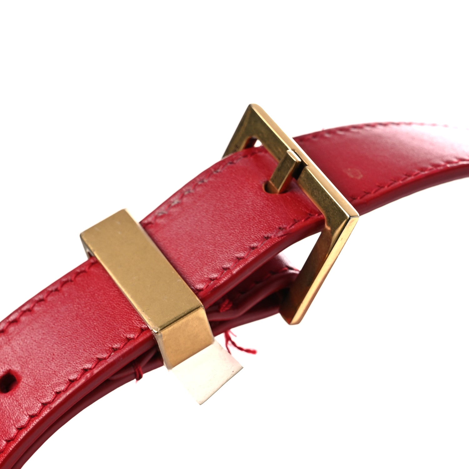 Saint Laurent Smooth Calfskin Manhattan Shoulder Bag Rouge Eros 14 of 14