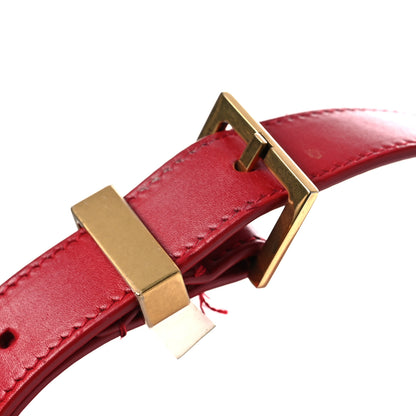 Saint Laurent Smooth Calfskin Manhattan Shoulder Bag Rouge Eros 14 of 14