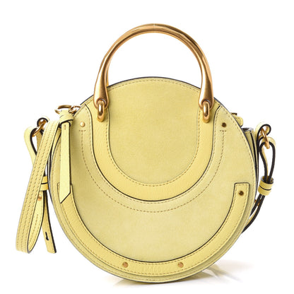 Chloe Calfskin Suede Small Pixie Bag Lemonade 1 of 7