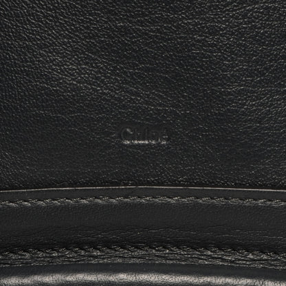Chloe Leather Medium Military Paraty Navy 9 of 10