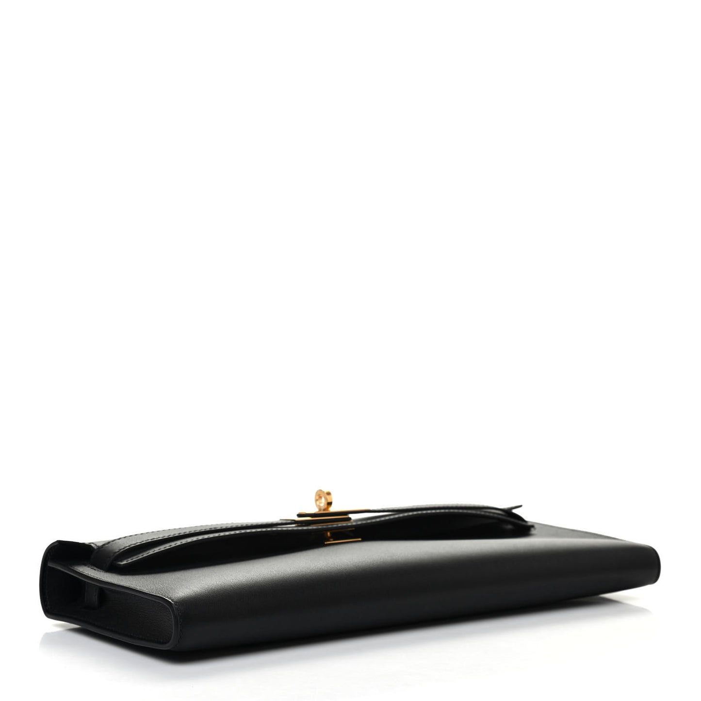 Swift Kelly Cut Clutch Pochette Black