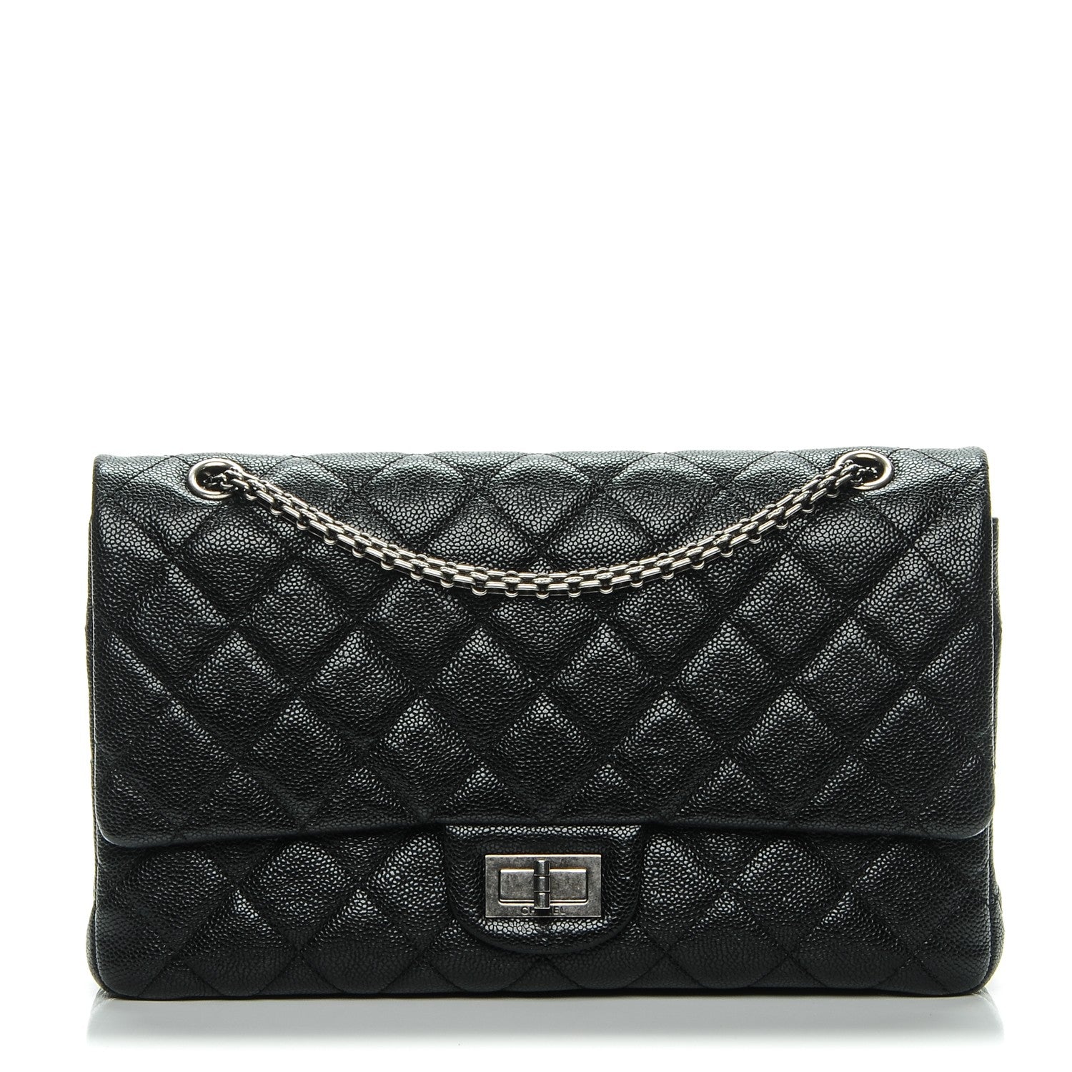 Chanel Caviar Quilted 2.55 Reissue 227 Flap Black 1 of 7