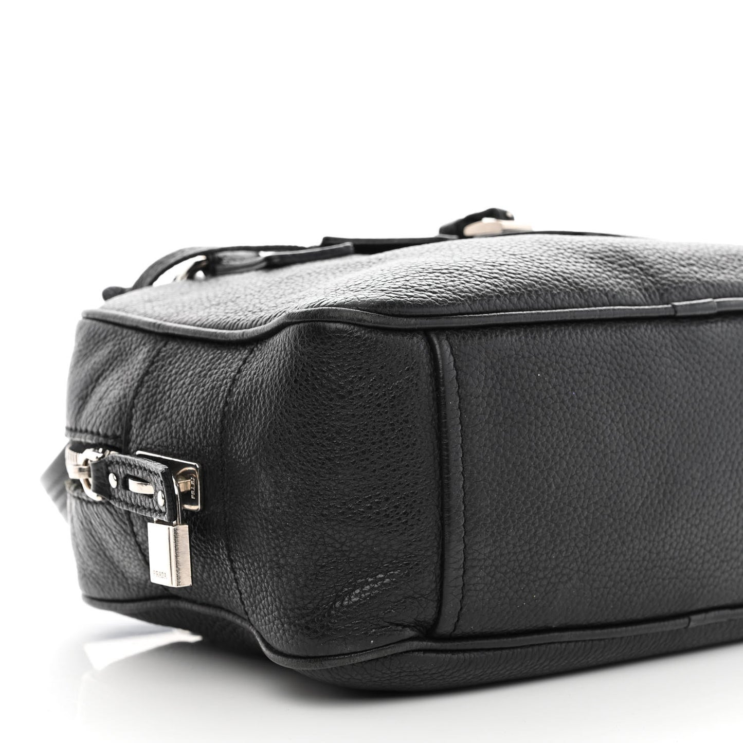 Vitello Daino Bowler Black