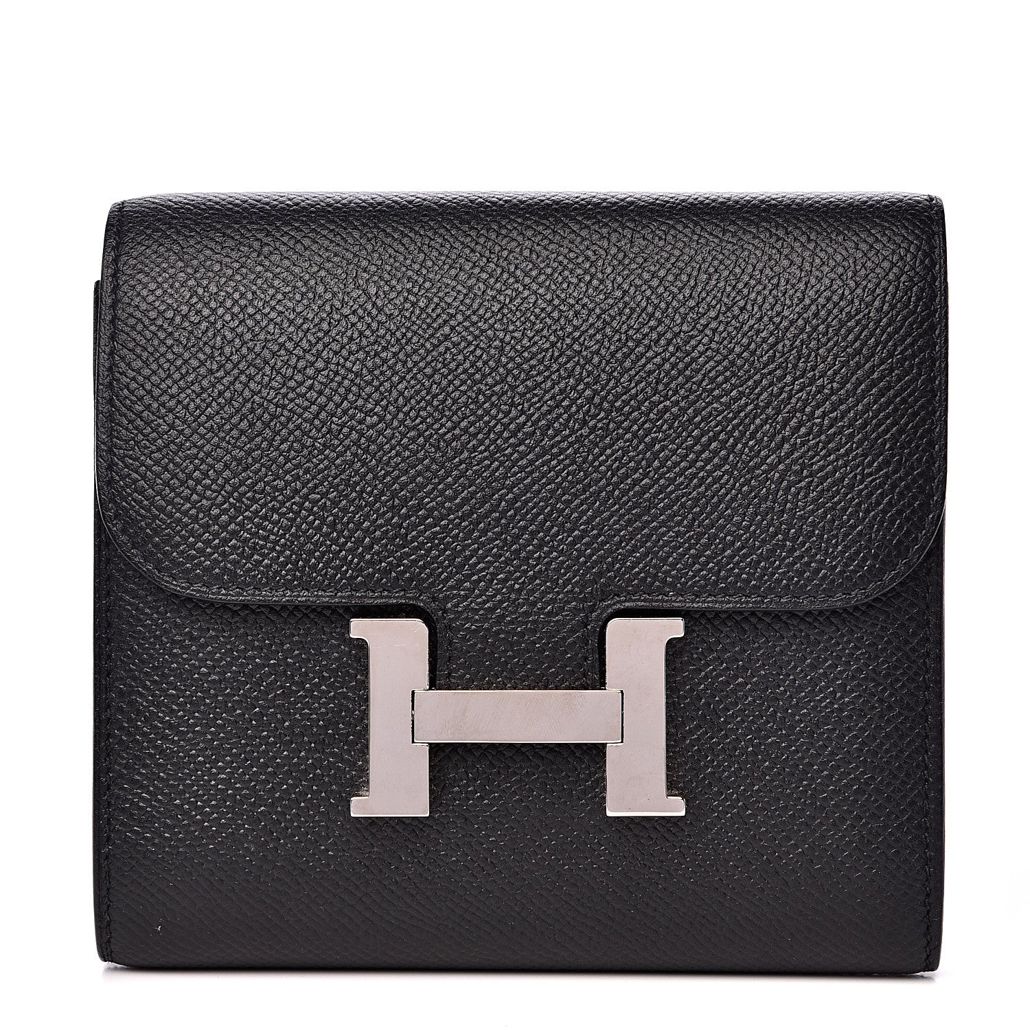 Hermes Epsom Constance Short Wallet Black 1 of 6