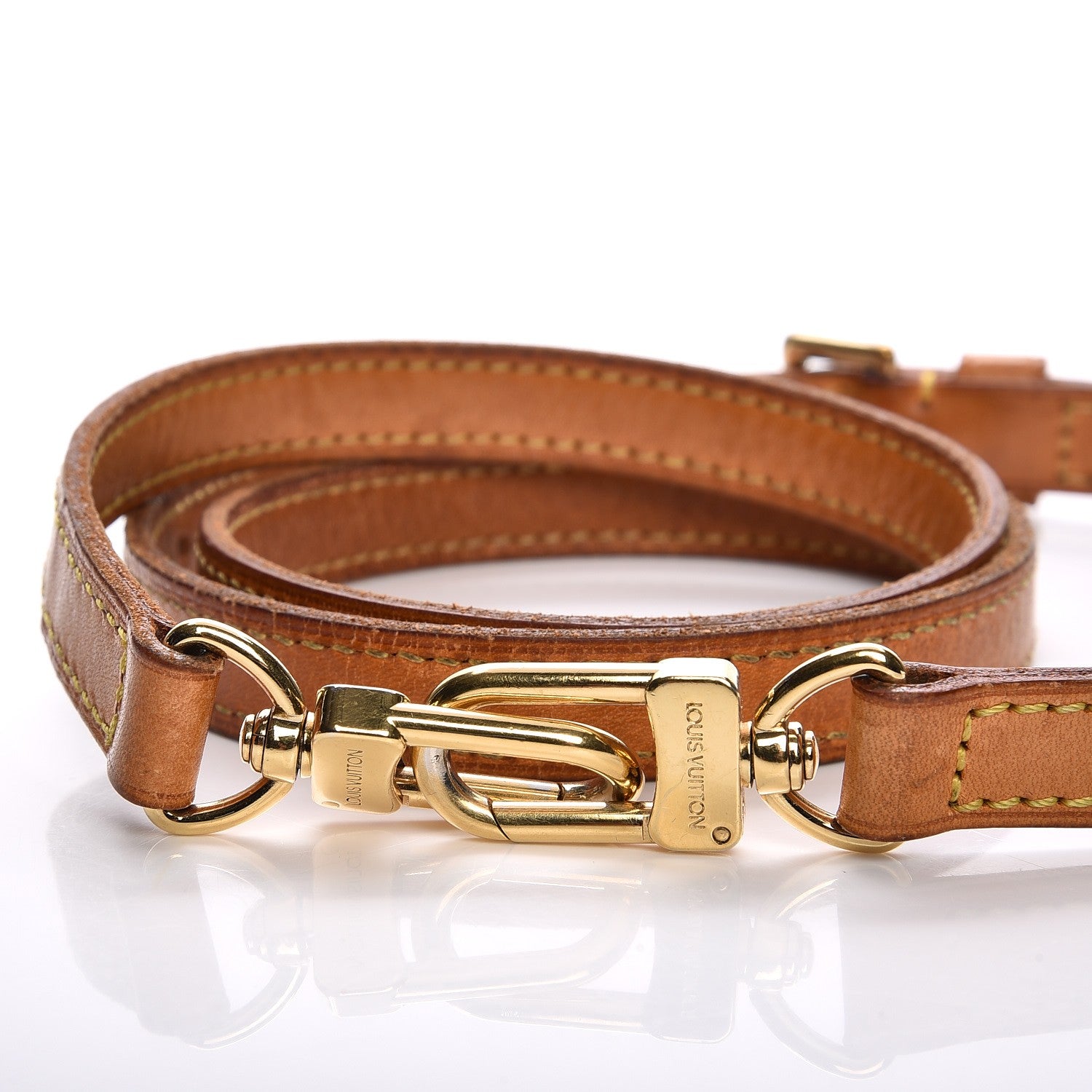 Louis Vuitton Vachetta 16mm Adjustable Shoulder Strap 2 of 6