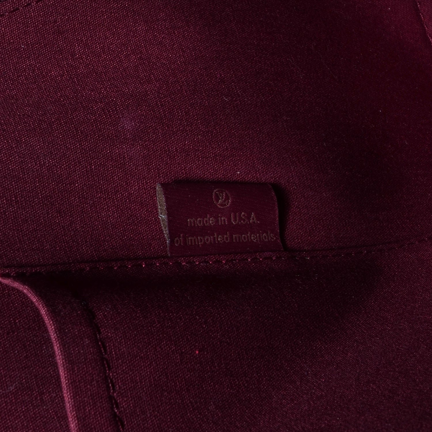 Louis Vuitton Vernis Alma GM Rouge Fauviste 7 of 9