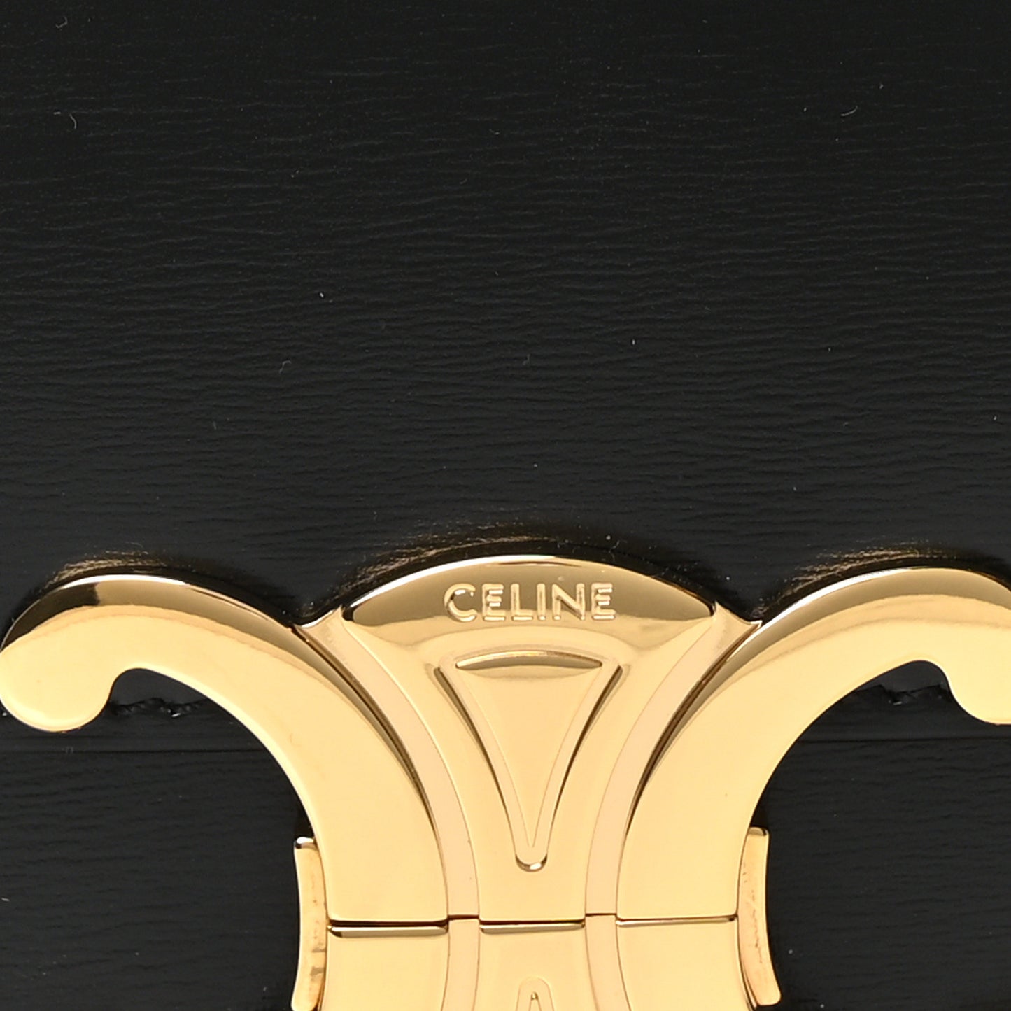 Shiny Calfskin Teen Triomphe Black