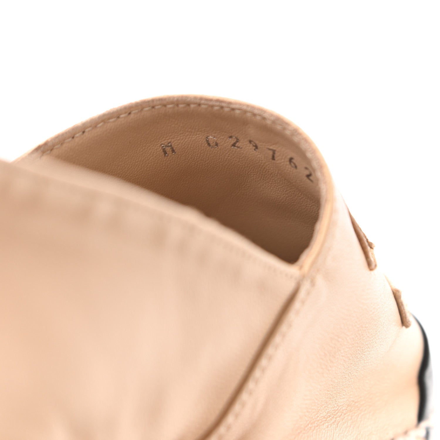 Chanel Lambskin CC Espadrilles 38 Beige Black 9 of 9