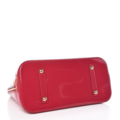 Louis Vuitton Vernis Alma GM Rose Indien 4 of 9