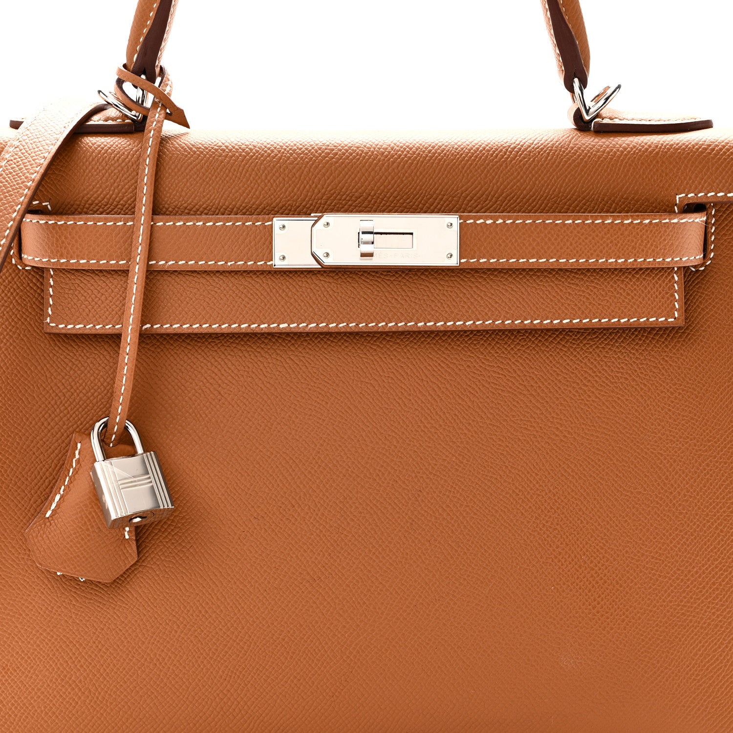 Hermes Epsom Kelly Sellier 28 Gold 8 of 11