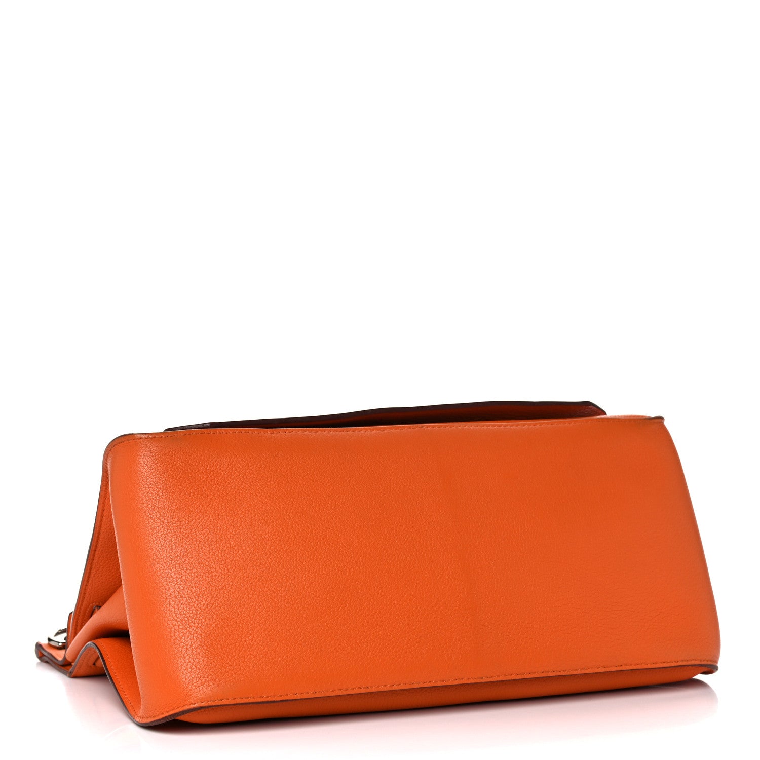 Hermes Taurillon Clemence Jypsiere 34 Orange 4 of 37