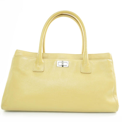 Chanel Caviar Mademoiselle Lock Cerf Shopper Tote Beige 1 of 10