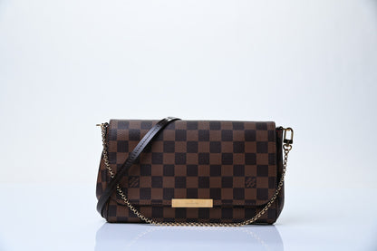 Louis Vuitton Damier Ebene Favorite MM 1 of 8