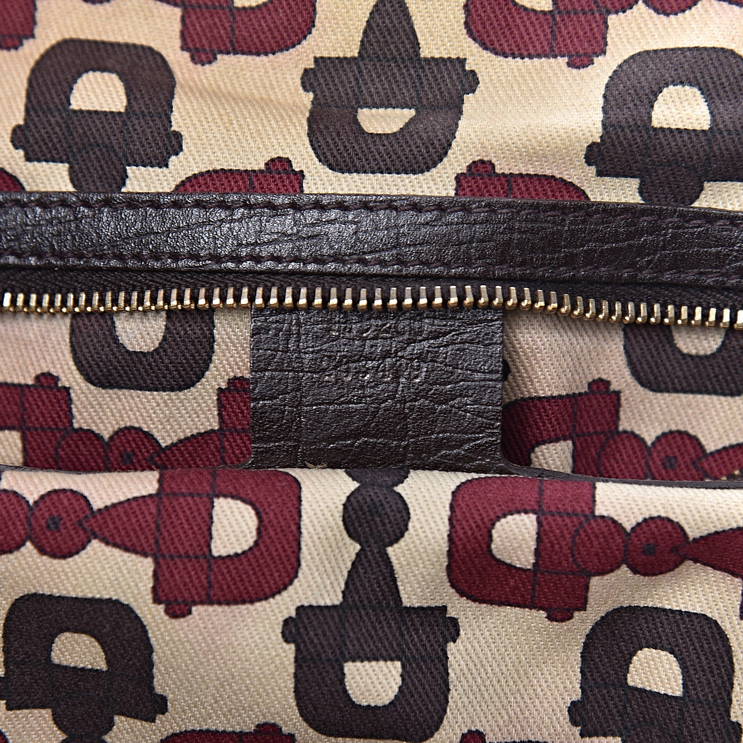 Gucci Monogram Large Jolicoeur Tote Brown 7 of 18