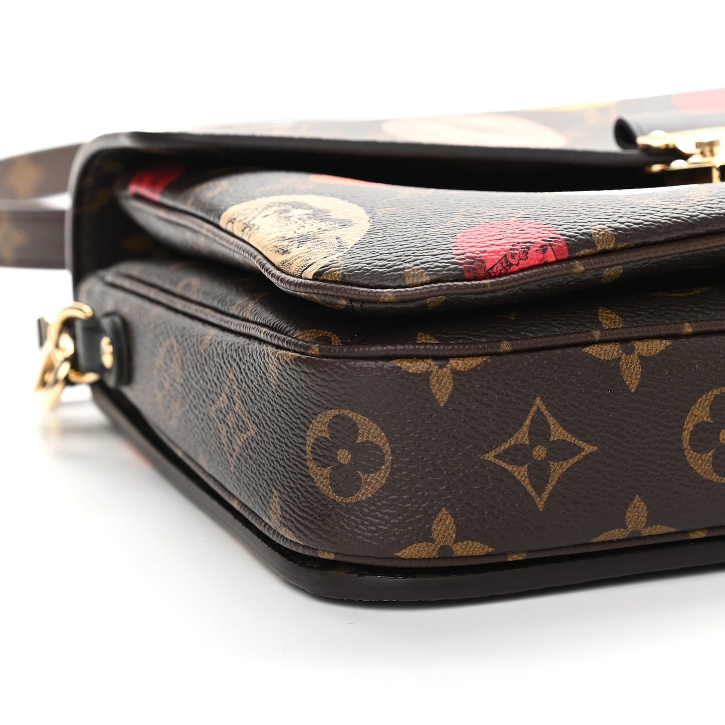 X FORNASETTI Monogram Cameo Pochette Metis
