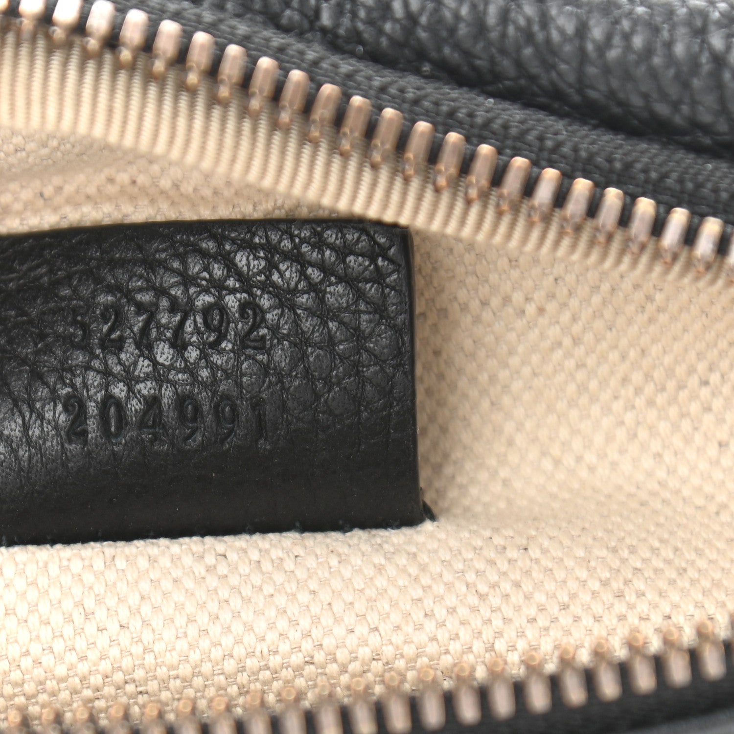 Gucci Grained Calfskin Small Logo Belt Bag Black 8 of 12
