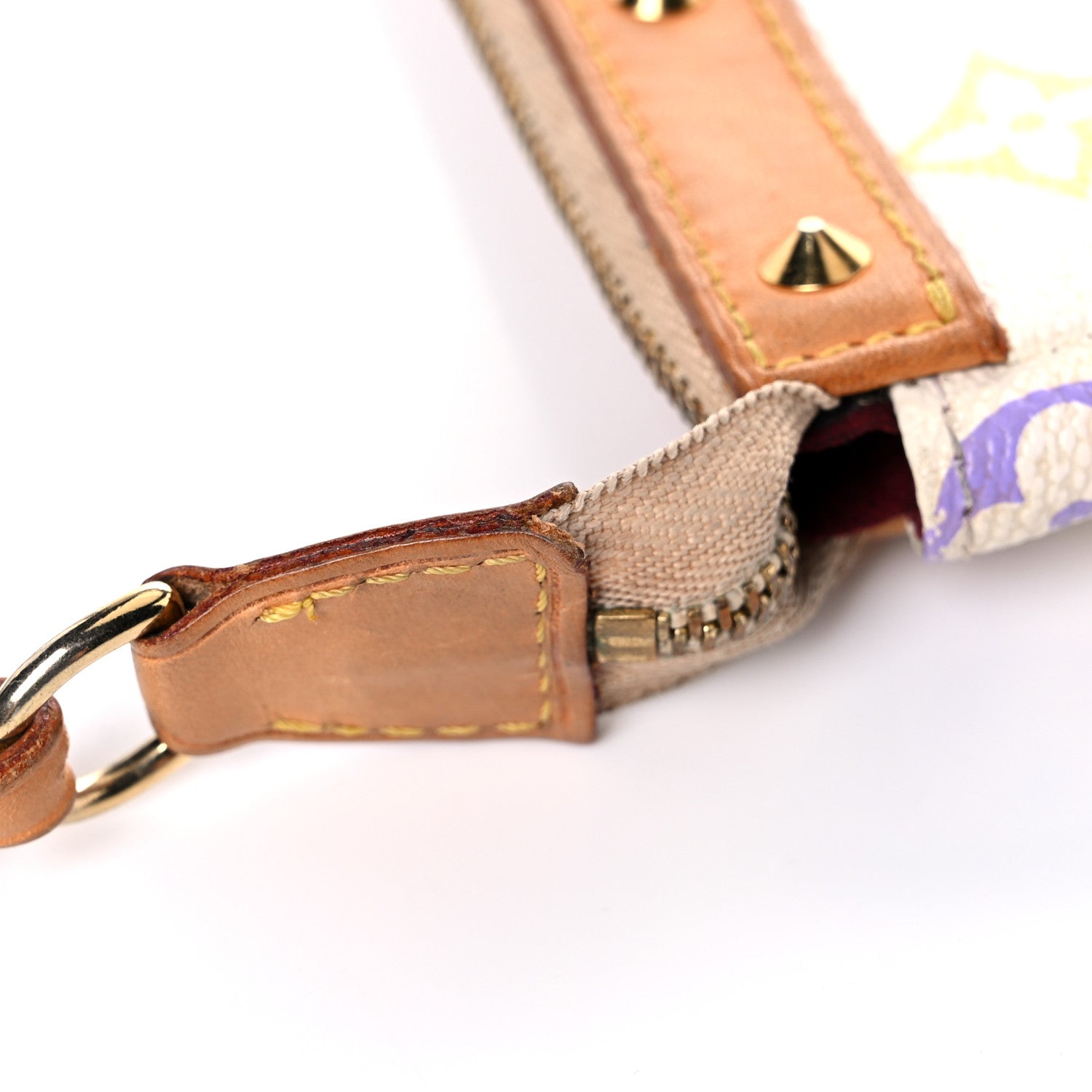 Louis Vuitton Monogram Multicolor Pochette Accessories White 23 of 23