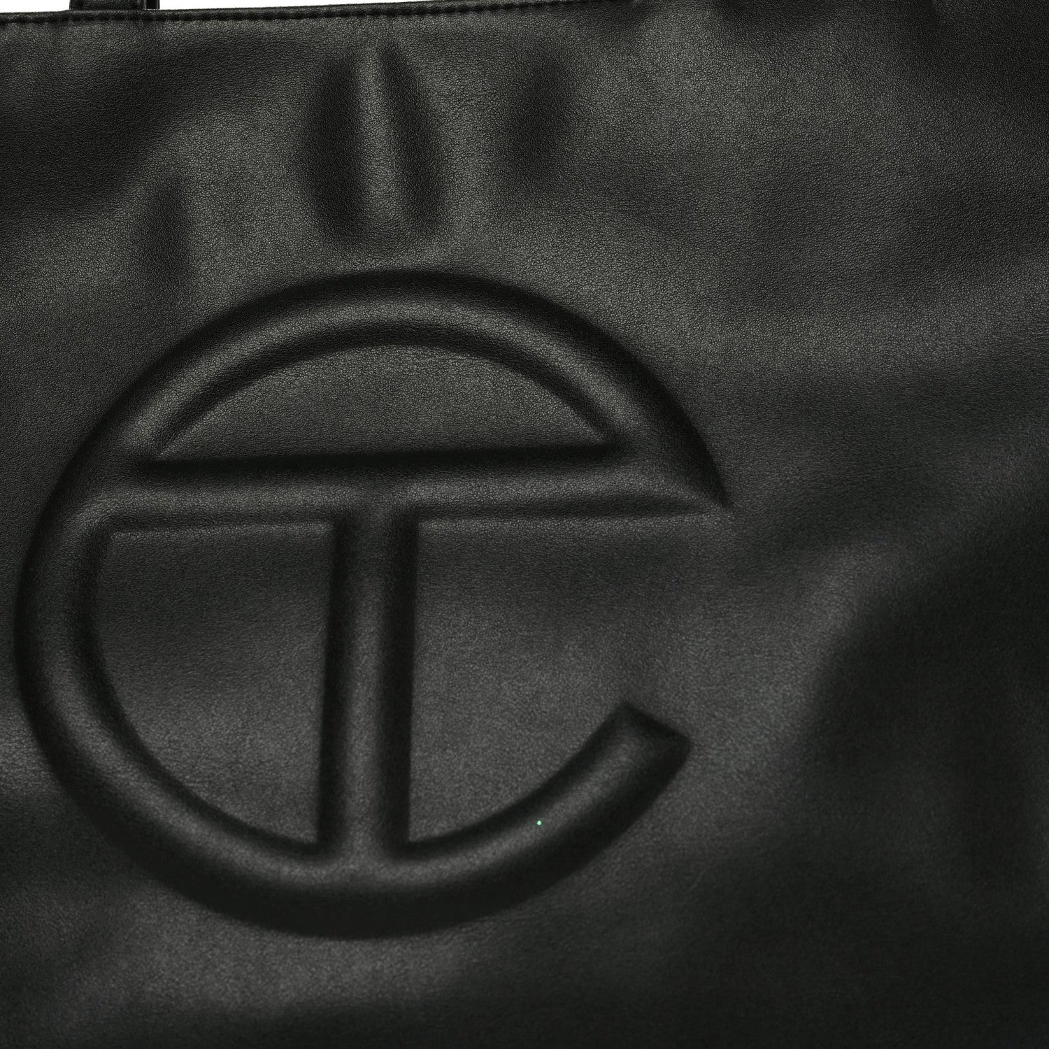 Telfar Vegan Leather Medium Shopping Bag Black 8 of 10