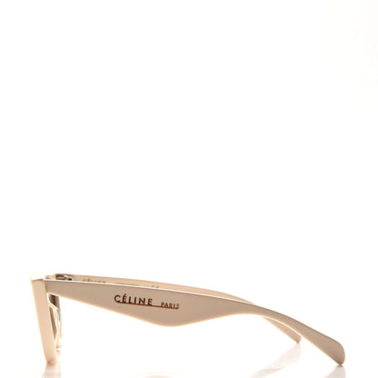 Celine Acetate Cat Eye Sunglasses CL40019I Ivory 3 of 8