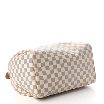 Louis Vuitton Damier Azur Speedy 30 4 of 10