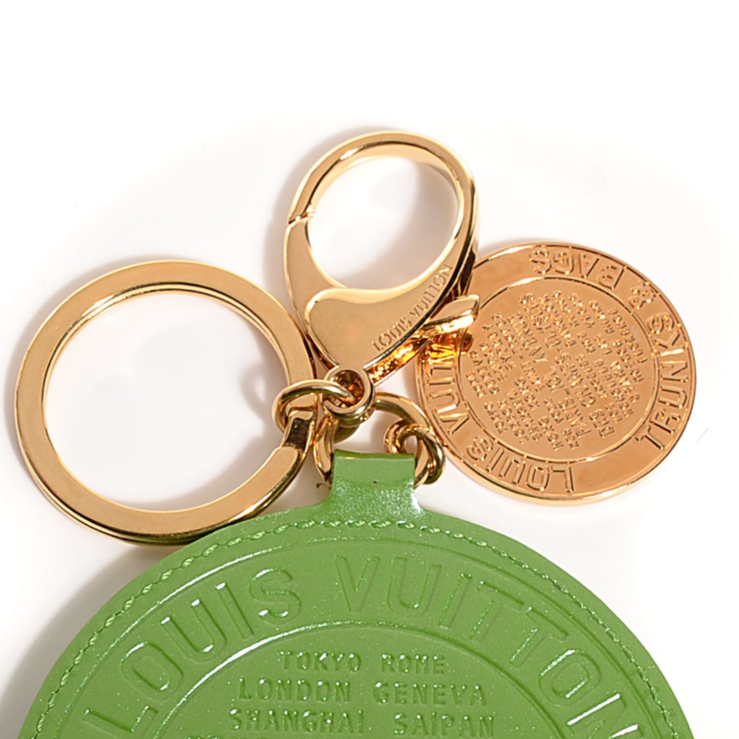 Louis Vuitton Vernis Trunks and Bags Charm Vert Tonic 3 of 5