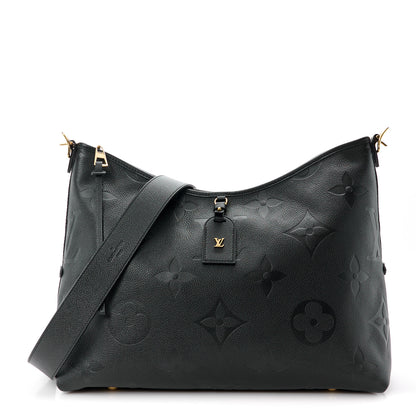 Louis Vuitton Empreinte Monogram Giant CarryAll MM Black 1 of 15