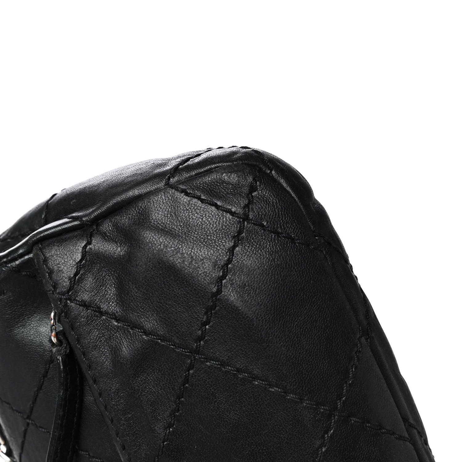 Chanel Lambskin Small Stitched Mini Flap Black 8 of 23