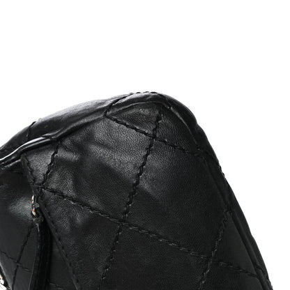 Chanel Lambskin Small Stitched Mini Flap Black 8 of 23