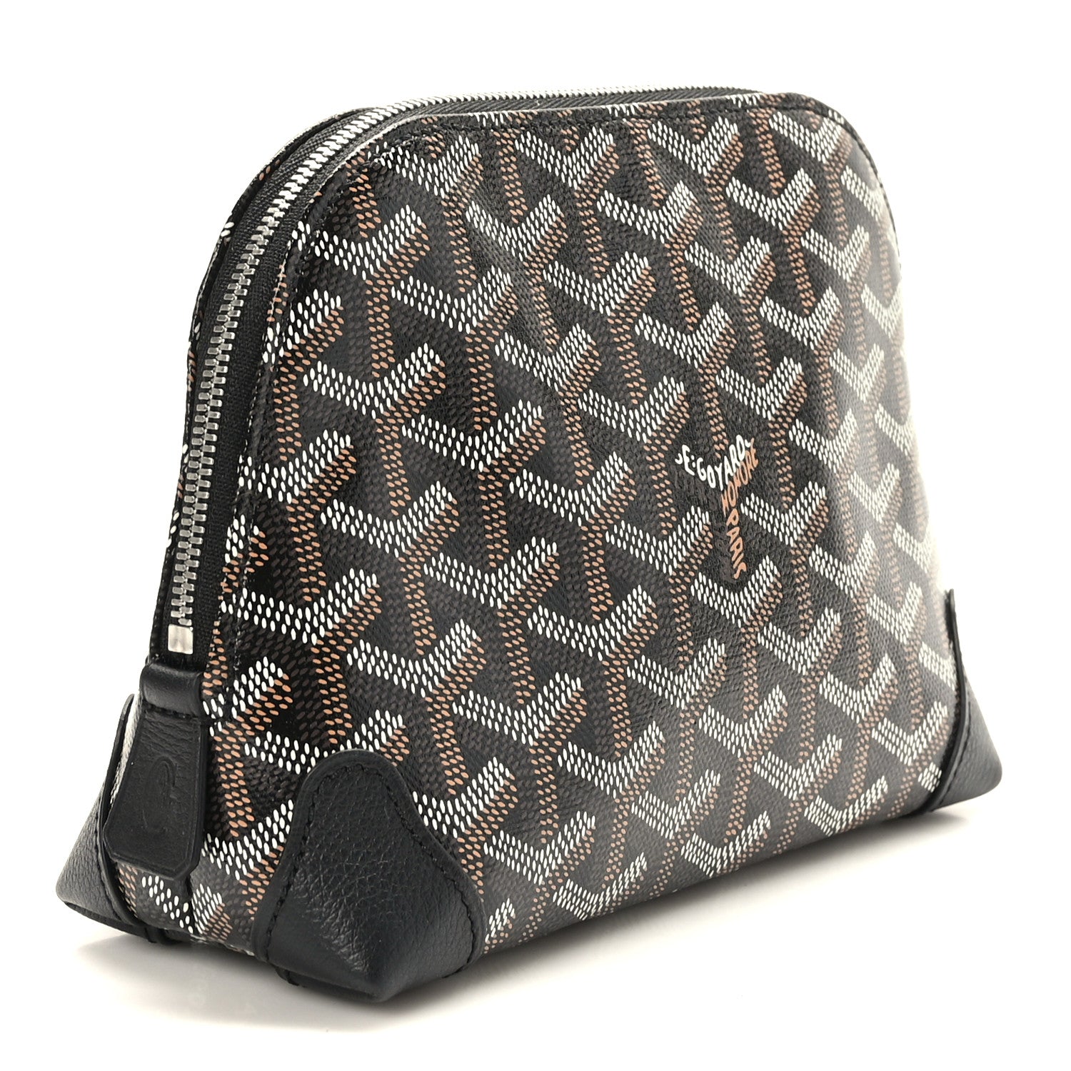 Goyard Goyardine Vendome Toiletry Pouch Black 3 of 8