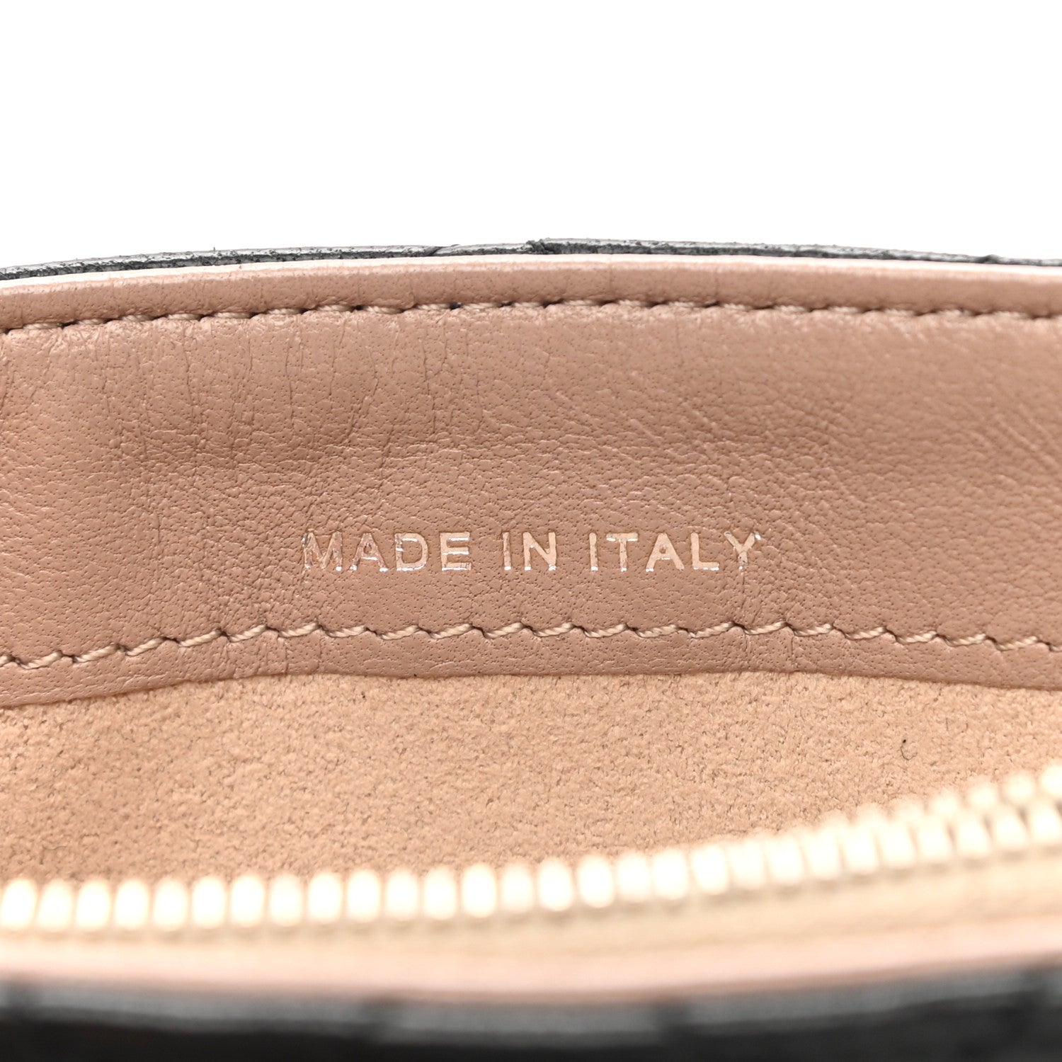 Chanel Lambskin Quilted Mini Phone Holder Clutch Black 7 of 8