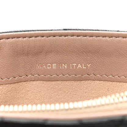 Chanel Lambskin Quilted Mini Phone Holder Clutch Black 7 of 8