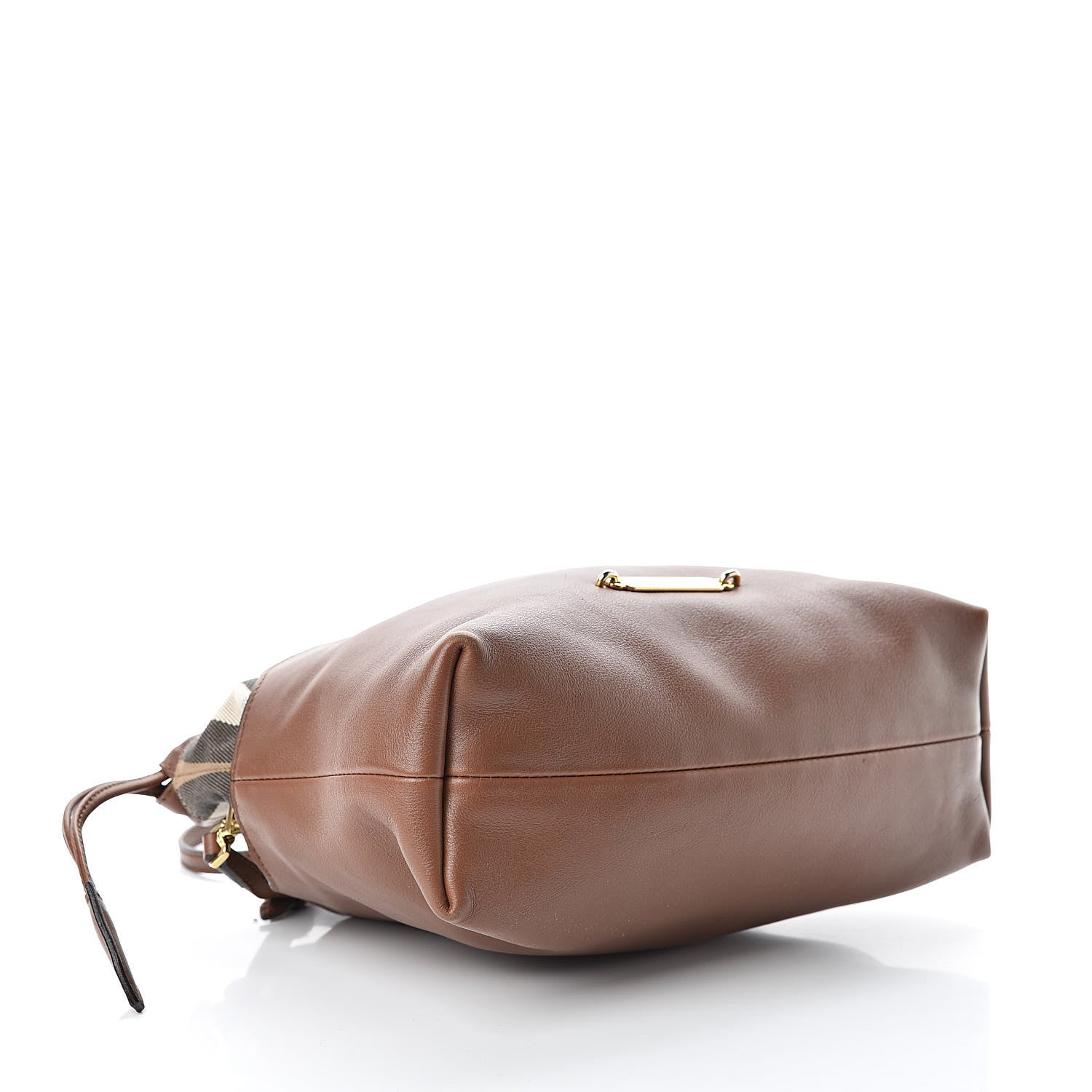 Burberry Calfskin House Check Little Crush Tan 4 of 15