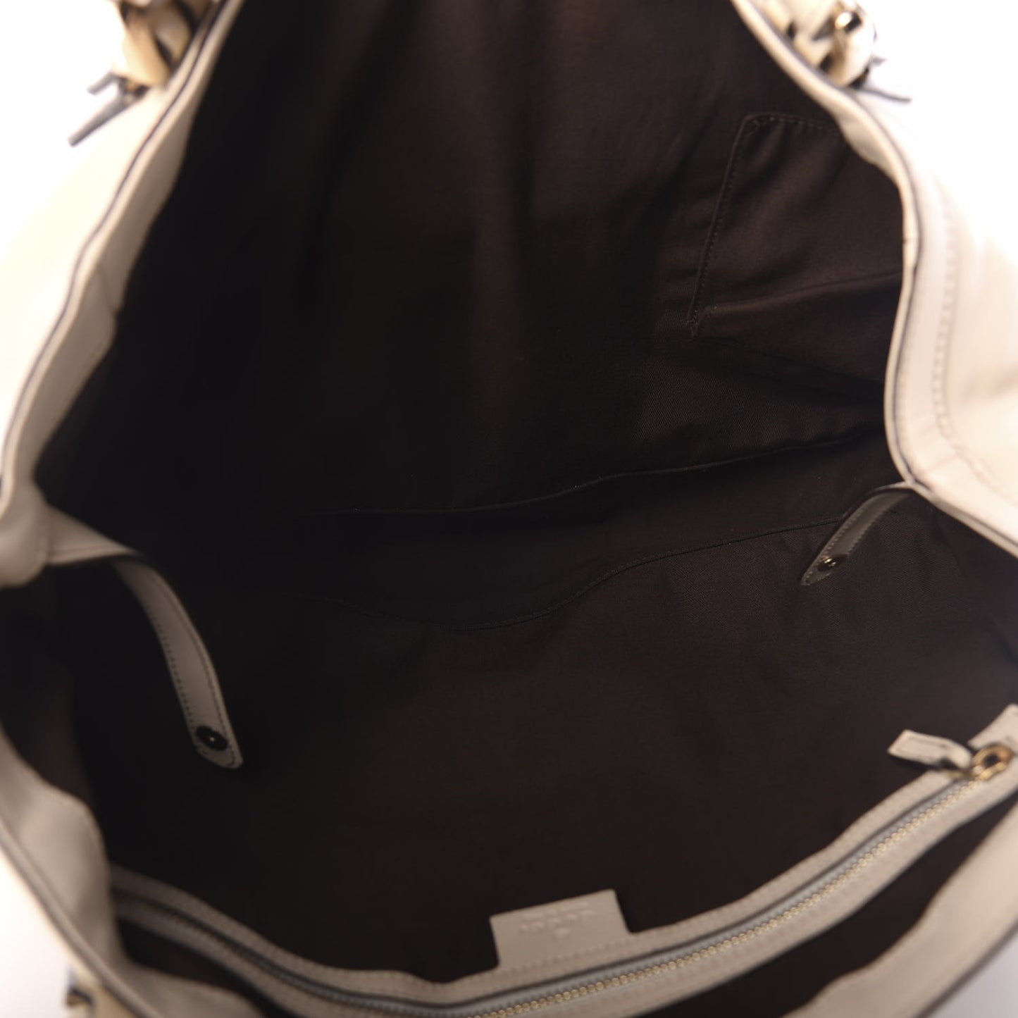 Calfskin Medium Britt Hobo Off White