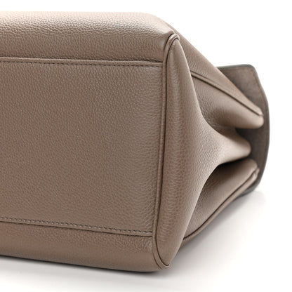 Celine Grained Calfskin Medium Soft 16 Bag Beige 9 of 10