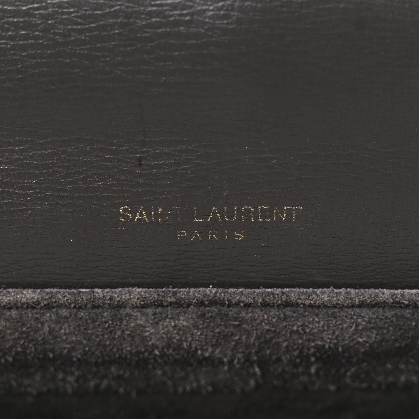 Smooth Calfskin Suede Medium Bellechasse Grey