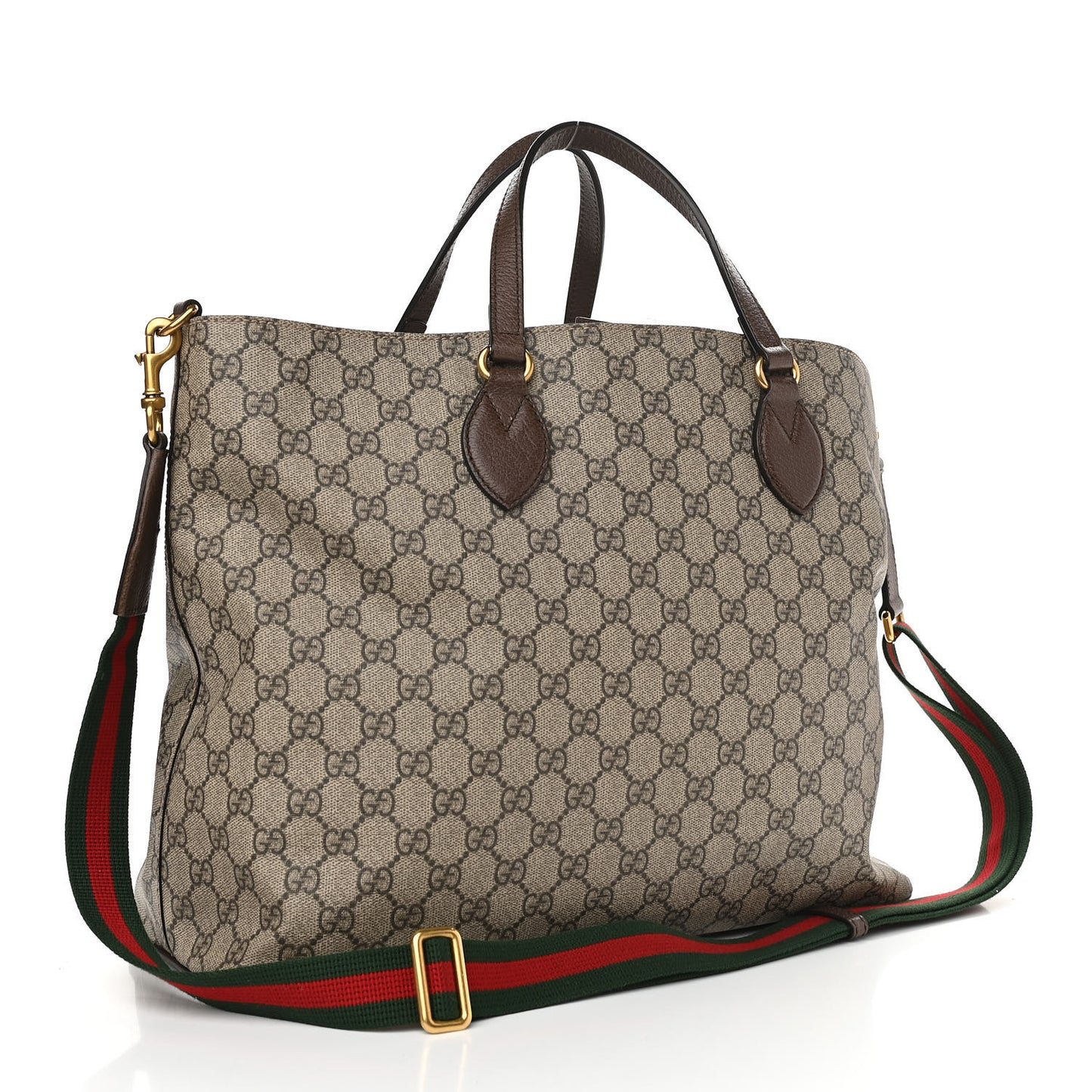 Soft GG Supreme Monogram Courrier Medium Crossbody Tote Beige New Acero