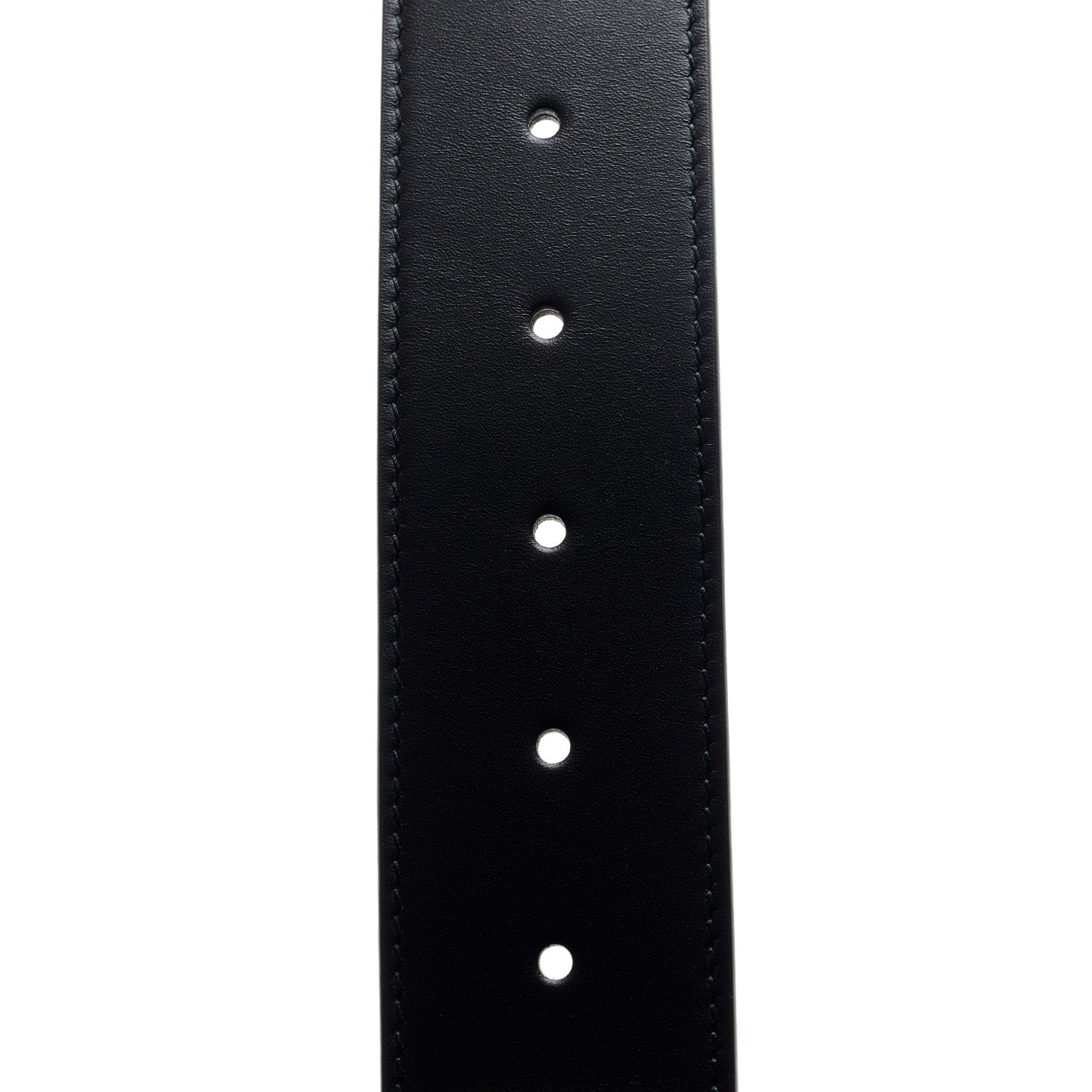 Gucci Nylon Textured Dollar Calfskin Double G Web 40mm Belt 90 36 Green Red Dark Cocoa 5 of 5