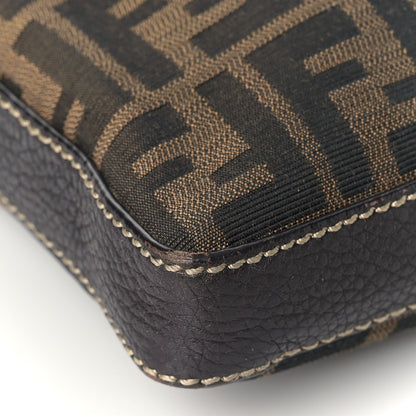 Fendi Zucca Cuoio Romano Selleria Messenger Tobacco Moro 6 of 7
