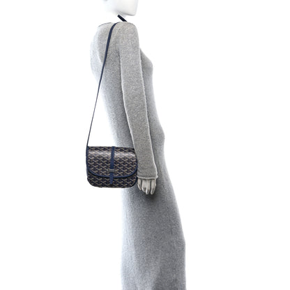 Goyard Goyardine Belvedere II PM Messenger Bag Navy 2 of 9