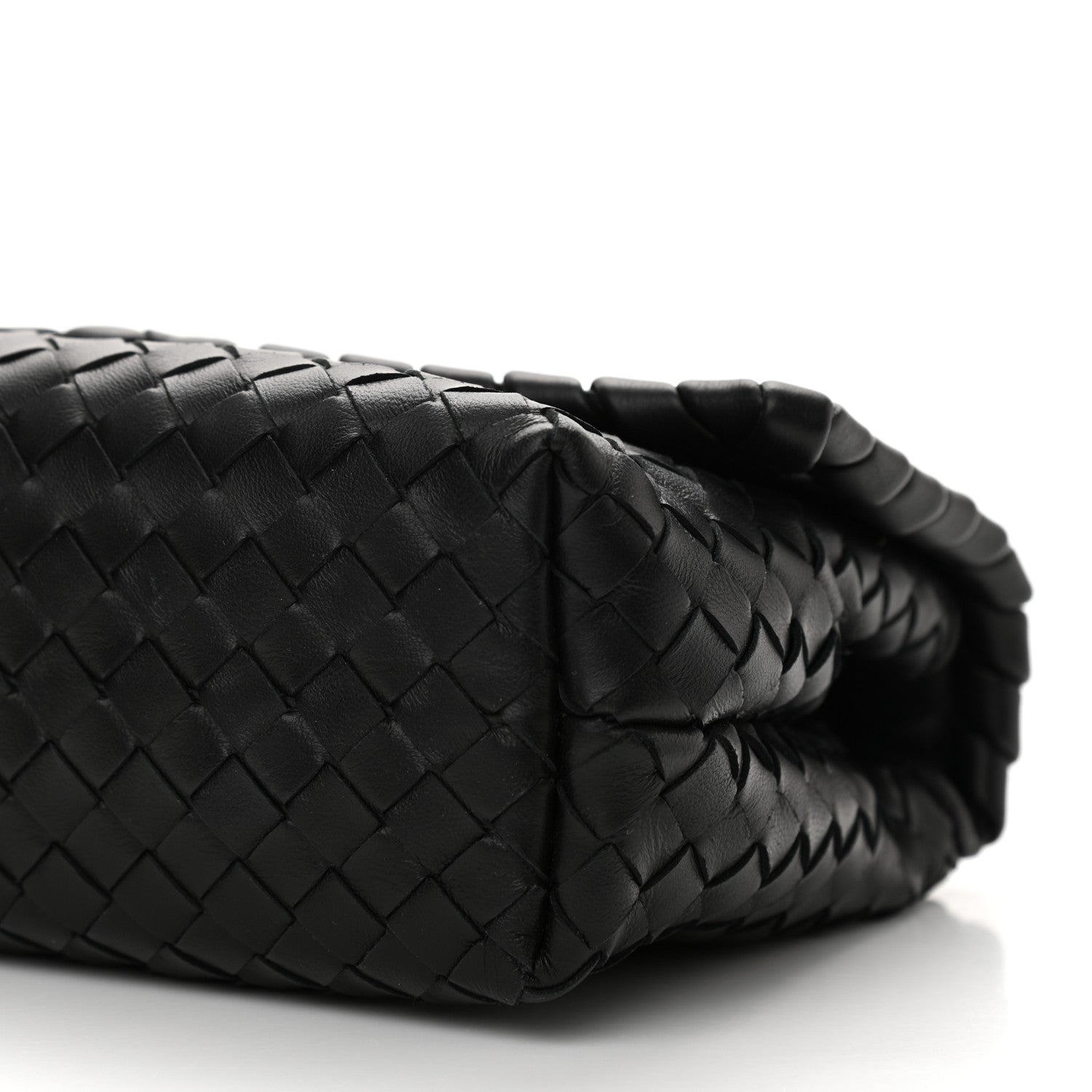 Bottega Veneta Nappa Intrecciato Baby Olimpia Shoulder Bag Black 11 of 12