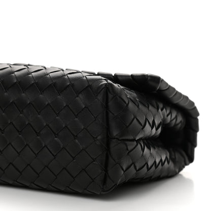 Bottega Veneta Nappa Intrecciato Baby Olimpia Shoulder Bag Black 11 of 12