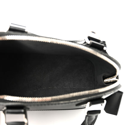 Louis Vuitton Epi Jacquard Alma BB Black 4 of 9