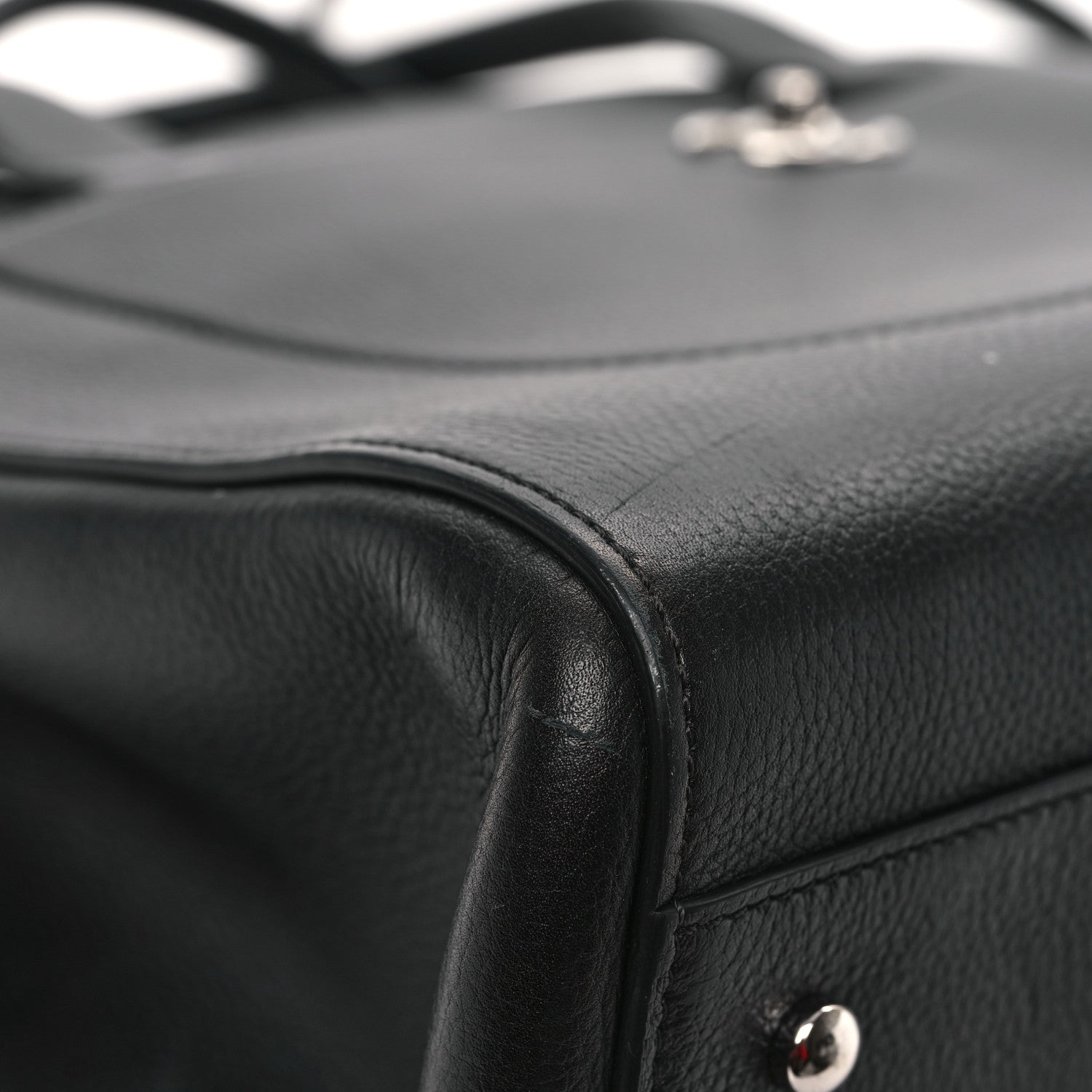 Chanel Grained Calfskin Medium Neo Executive Shopper Tote Black 10 of 11